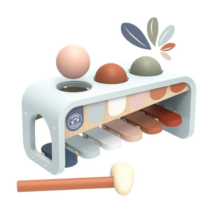 Instrument muzical si joc tap-tap, Speedy Monkey [2]