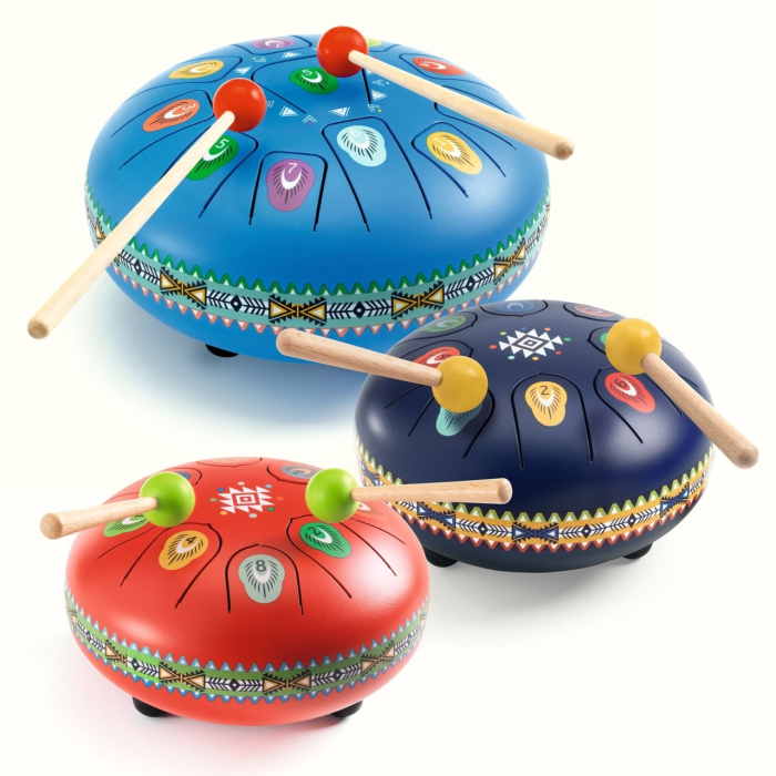 Instrument muzical Toba metalica cu 12 note, Djeco [5]