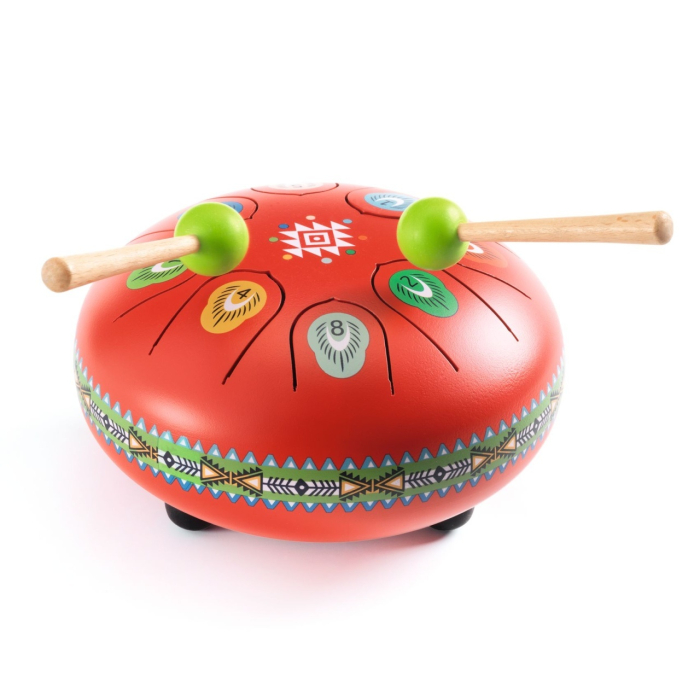 Instrument muzical Toba metalica cu 12 note, Djeco [3]