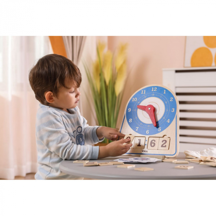 Invata sa citesti ceasul, lemn, Viga [2]