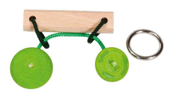 IQ Test Genius Elibereaza inelul, piese verzi [2]