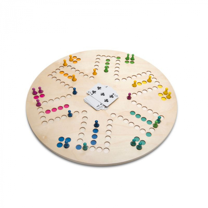 Joc 3 in 1 - Goose, Tock si Ludo (Nu te supara, frate!), BS Toys [5]