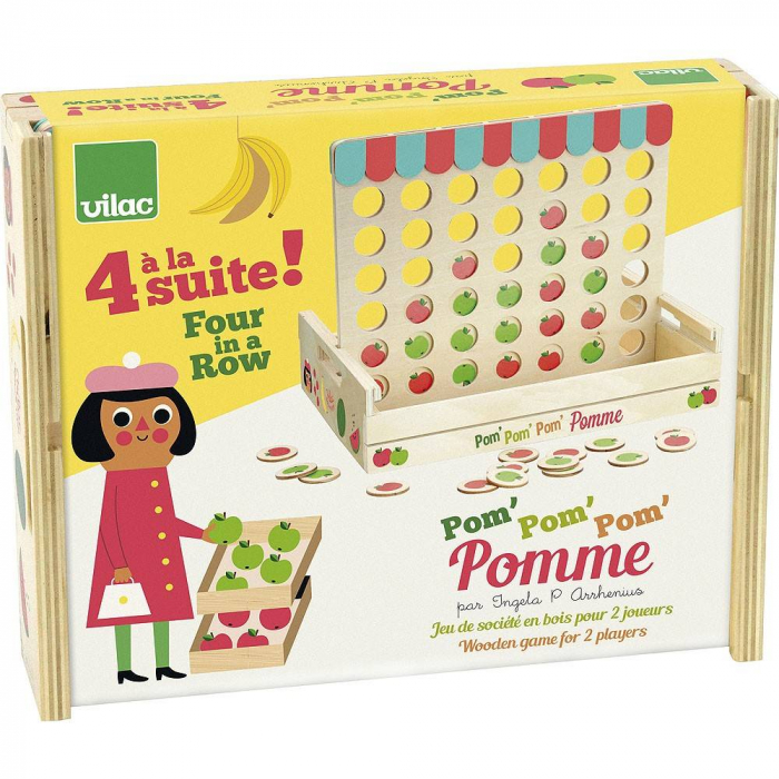 Joc "Aseaza 4 in linie ", din lemn [4]