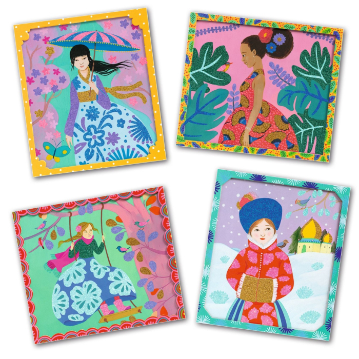 Joc creativ cu microperle, In jurul lumii, Djeco [5]