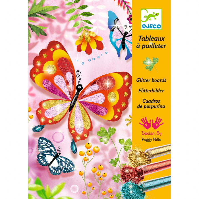 Joc creativ cu sclipici Fluturi [2]