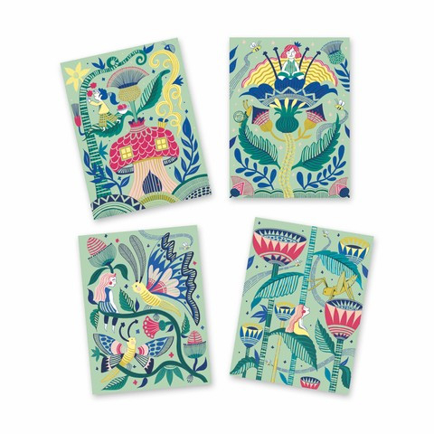 Joc creativ de razuit Flori in gradina [4]