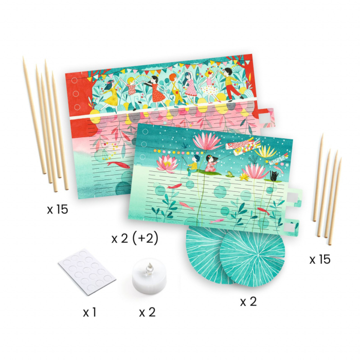 Joc creativ DIY Dansul licuricilor, Djeco [4]