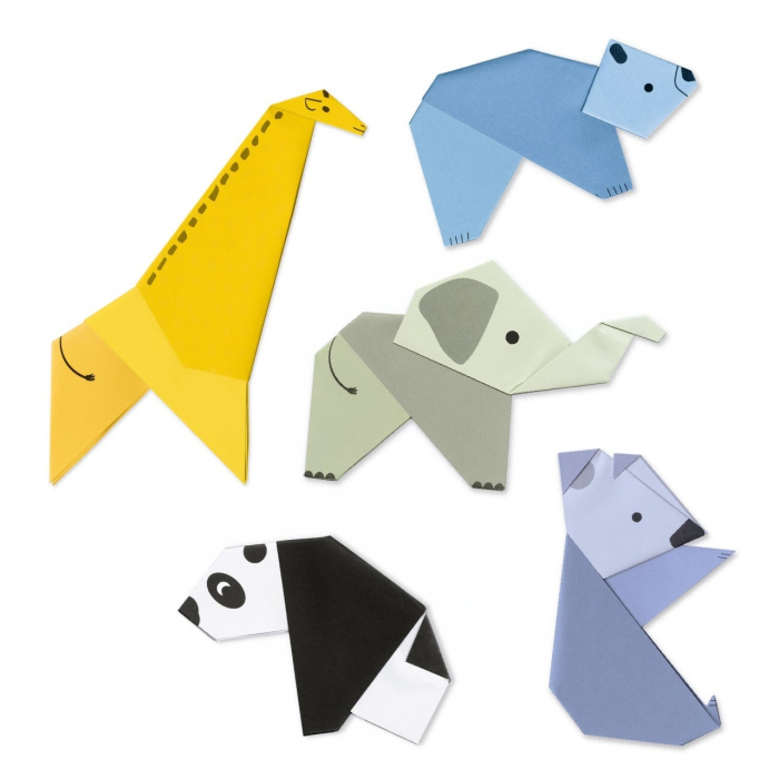 Joc creativ origami Jungla vesela, Djeco [4]