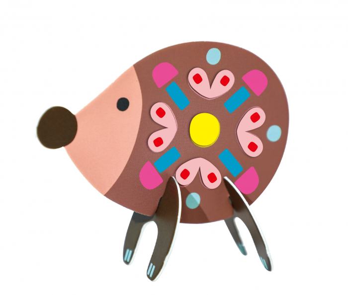 Joc creativ Stick'N'Play cu scene 3D si stickere repozitionabile - Gradina Secreta [8]