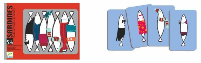 Joc cu carti Djeco Sardine [3]
