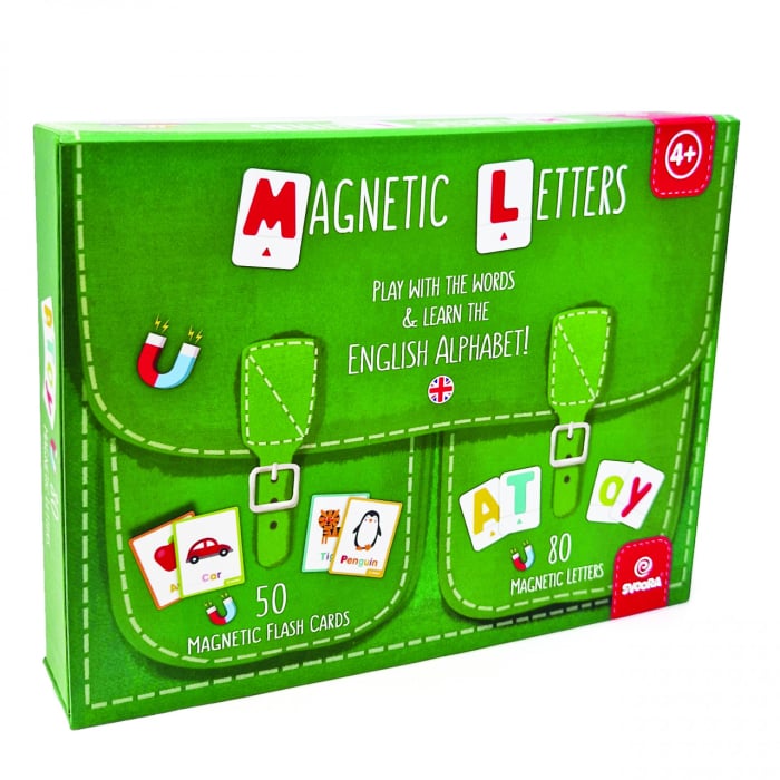 Joc cu litere magnetice Invata alfabetul, Svoora [1]