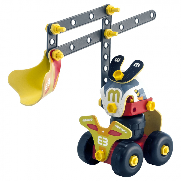 Joc de constructii Flexi Tech 77 Miniland [6]