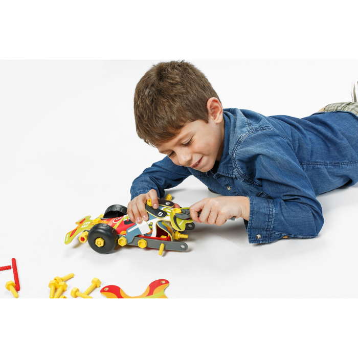 Joc de constructii Flexi Tech 77 Miniland [4]