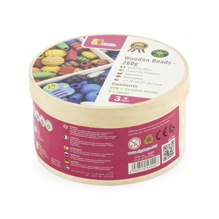 Joc de creatie cu margele din lemn, Viga [3]