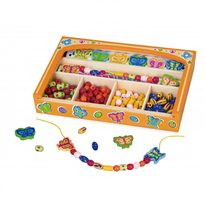 Joc de creatie margele cu fluturi, Viga [1]