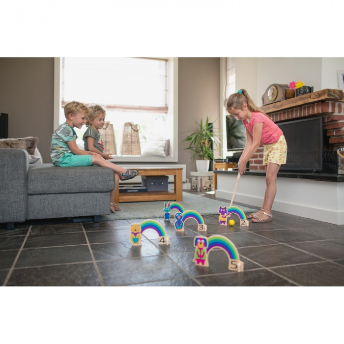 Joc de cricket Curcubeu, BS Toys [2]