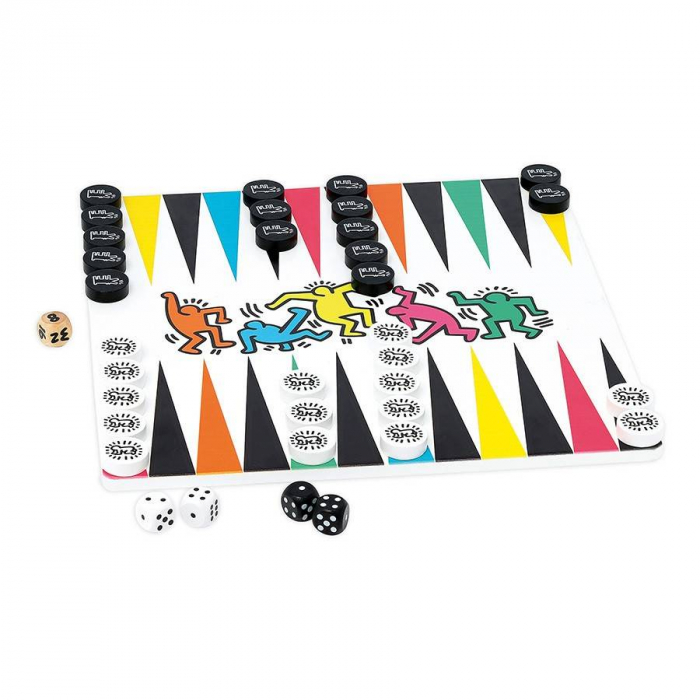 Joc de dame / backgammon - Keith Haring [2]