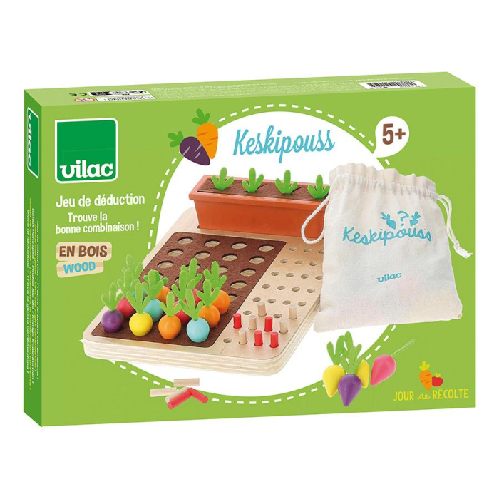 Joc de deductie cu legume - Afla codul secret - Vilac [4]