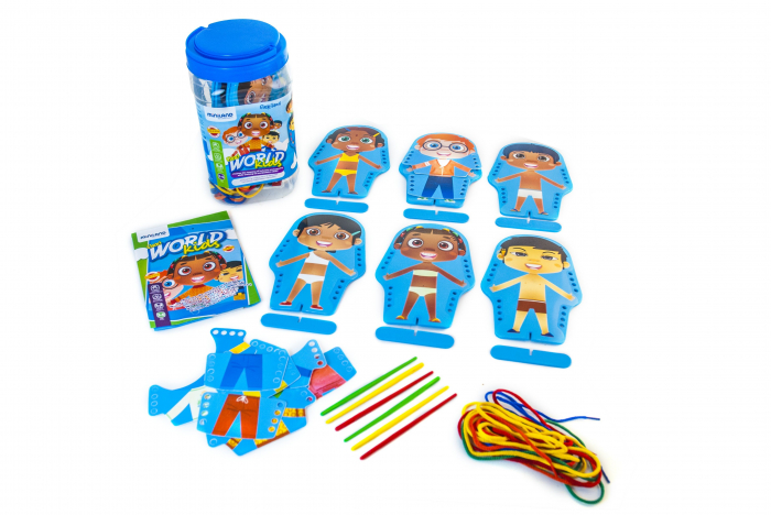 Joc de insiretat Copiii lumii - Miniland [1]