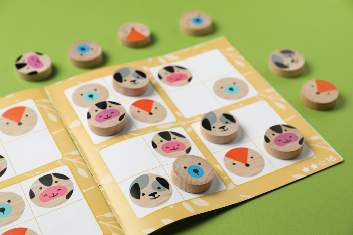 Joc de logica din lemn „Sudoku Animale” 16 piese [5]