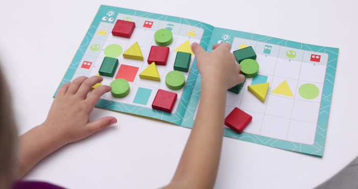 Joc de logica din lemn -  Sudoku pentru copii, 16 piese [9]