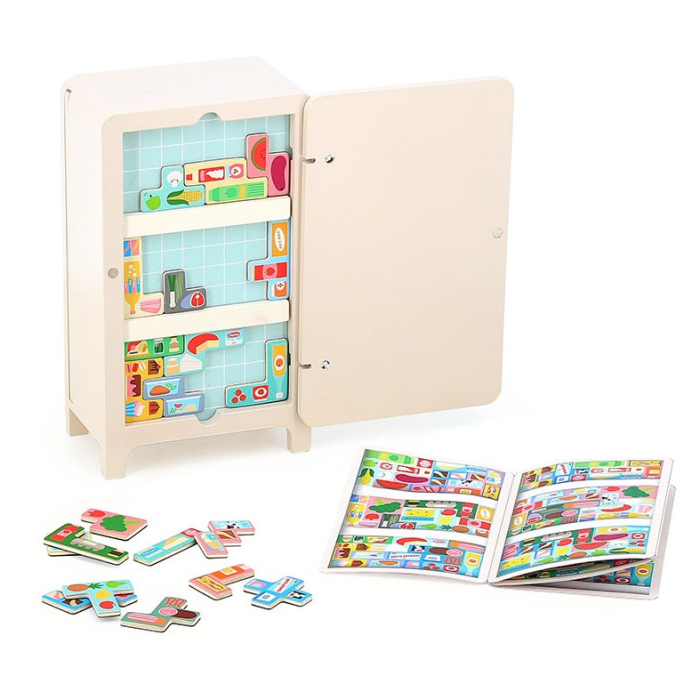 Joc de logica - Puzzle frigider magnetic - Vilac [2]