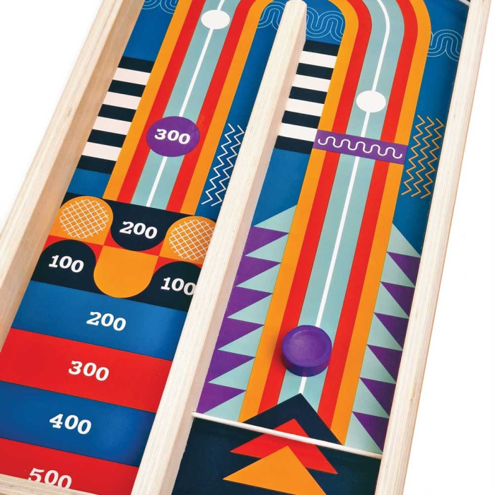 Joc de masa din lemn 2 in 1 Pinball si Ludo, Svoora [2]