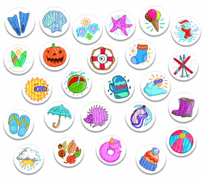 Joc De Memorie Memogame - Anotimpuri [2]