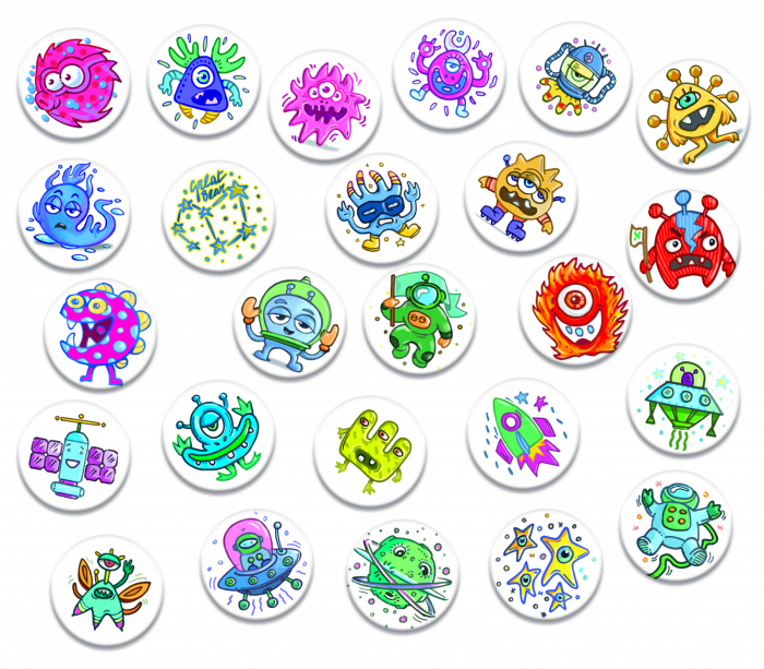 Joc De Memorie Memogame - Spatiul [2]