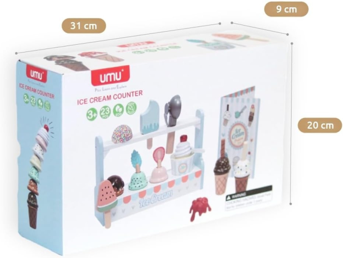 Joc de rol Standul cu inghetata, UMU Toys [2]