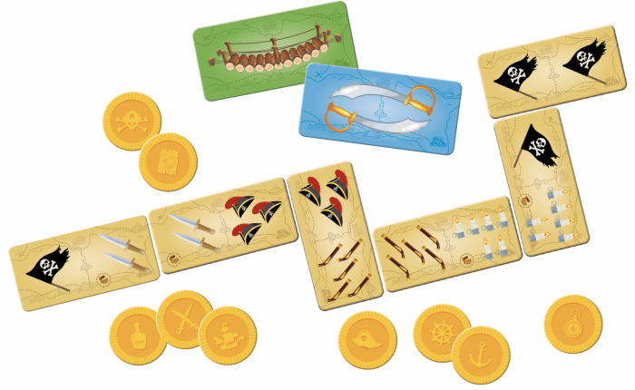 Joc de societate Risky Domino Pirati [2]
