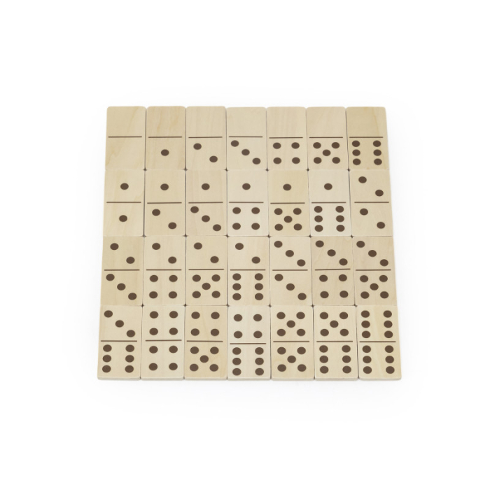 Joc Domino din Lemn Animale si Numere, Viga [6]