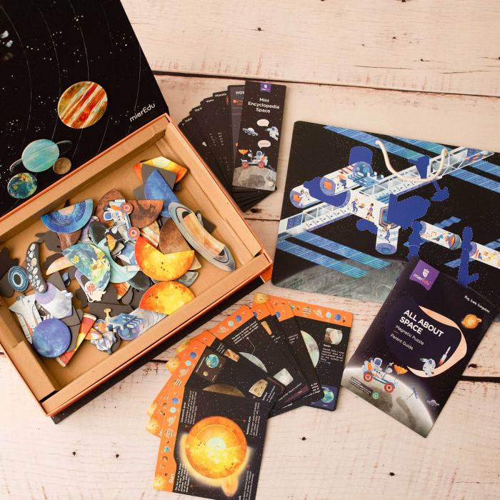 Joc educativ magnetic - Totul despre Spatiu [6]