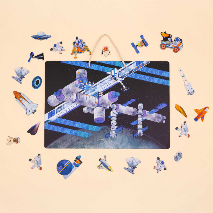 Joc educativ magnetic - Totul despre Spatiu [8]