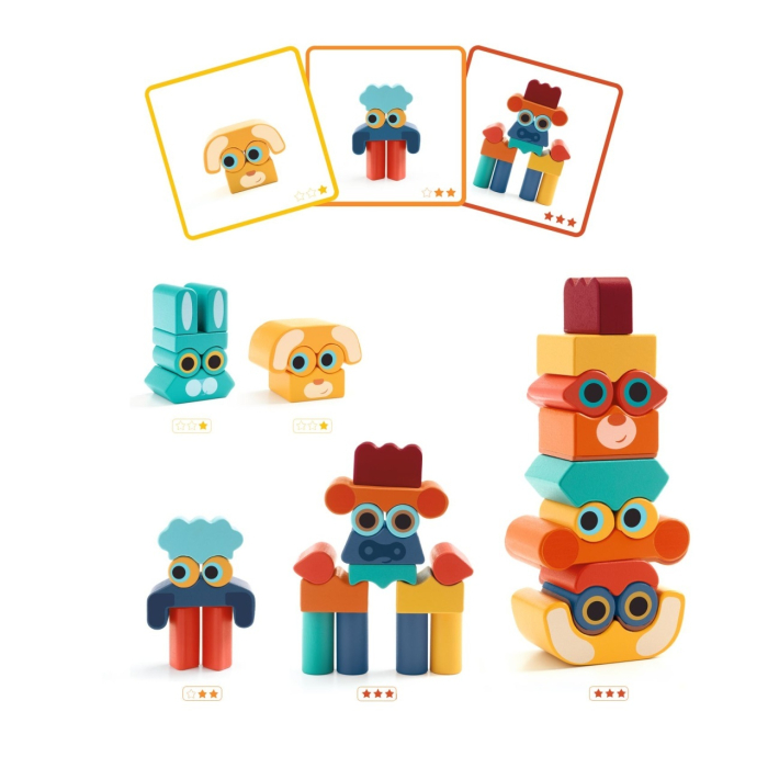Joc educativ Ze faces, Djeco [4]