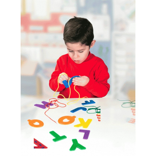 Joc Insireteaza litere si numere Miniland [2]