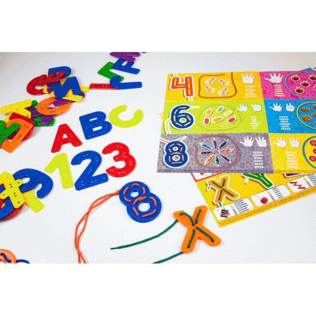 Joc Insireteaza litere si numere Miniland [3]