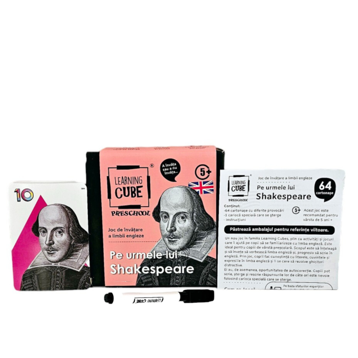 Joc lingvistic Learning Cube® - Pe urmele lui Shakespeare [3]