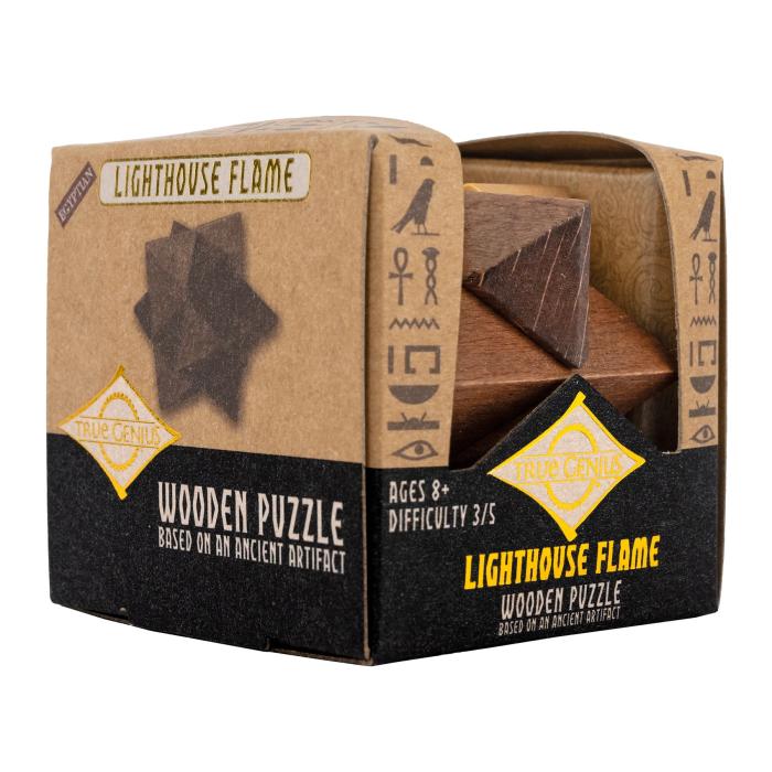 Joc logic IQ 3D din lemn - Lighthouse Flame [5]