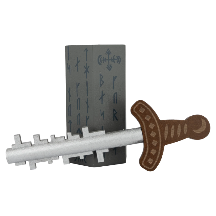 Joc logic IQ 3D din lemn - Sword in the Stone [3]