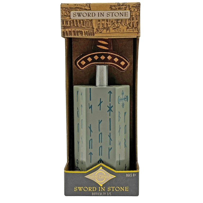 Joc logic IQ 3D din lemn - Sword in the Stone [2]