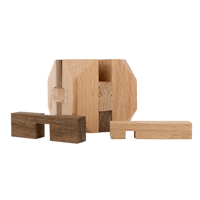 Joc logic IQ din lemn, 12 piese - Mosaic Tile [5]