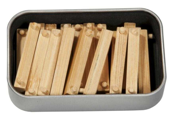 Joc logic IQ din lemn bambus in cutie metalica-2 [2]