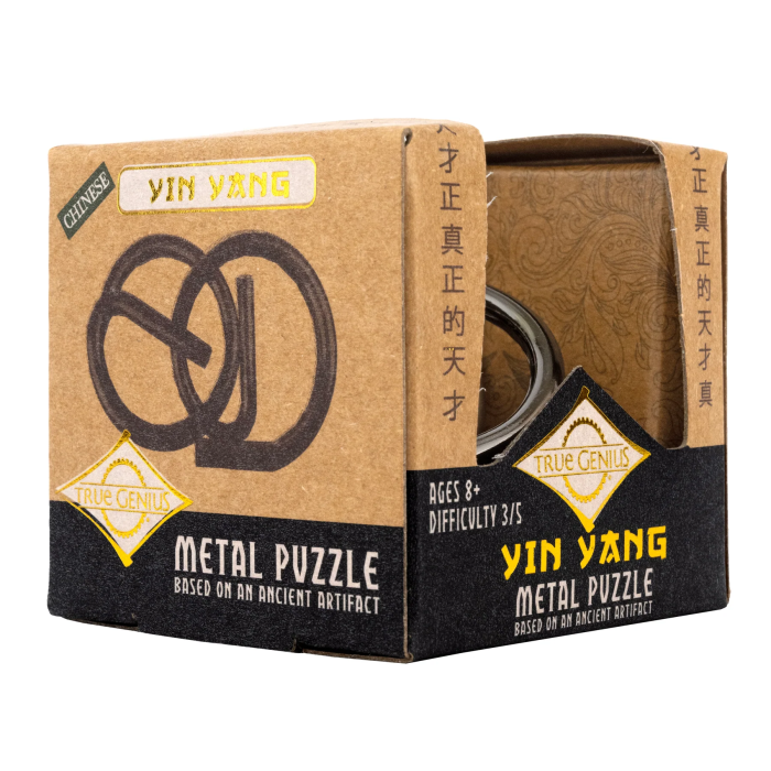 Joc logic IQ din metal - Yin Yang [5]