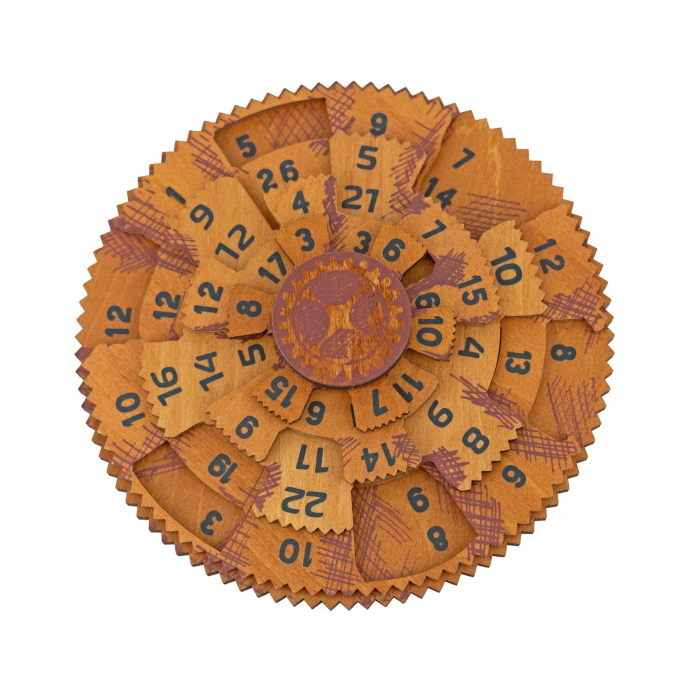 Joc logic IQ matematic cu discuri rotative - Grecian Computer [2]