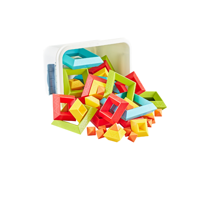 Joc logica - Cuburile lui Pitagora in cutiuta (30 piese) [3]