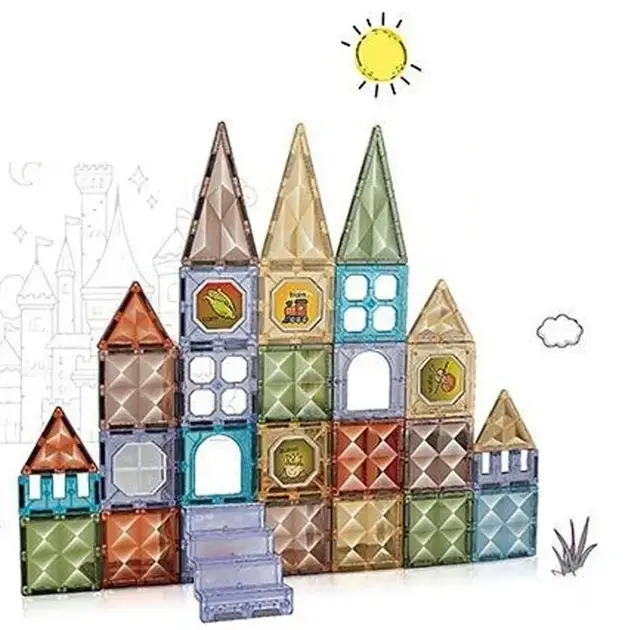Joc magnetic  Diamond - 48 piese (7.5 cm) [2]