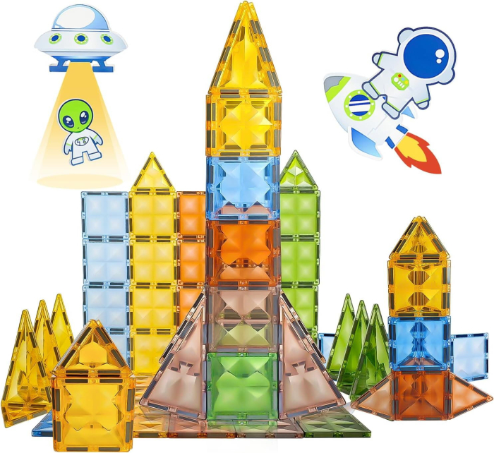 Joc magnetic Diamond - In spatiu 51 piese (7.5 cm) [2]