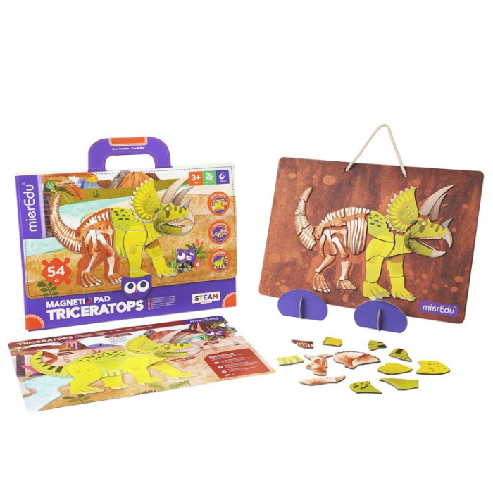 Joc magnetic educativ -Triceraptors [2]