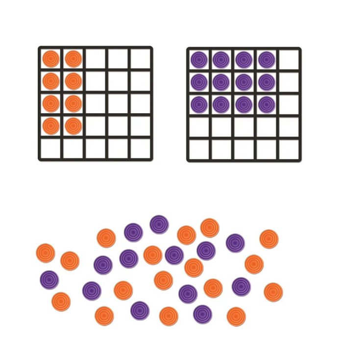 Joc magnetic gigant  - Invat matematica [2]